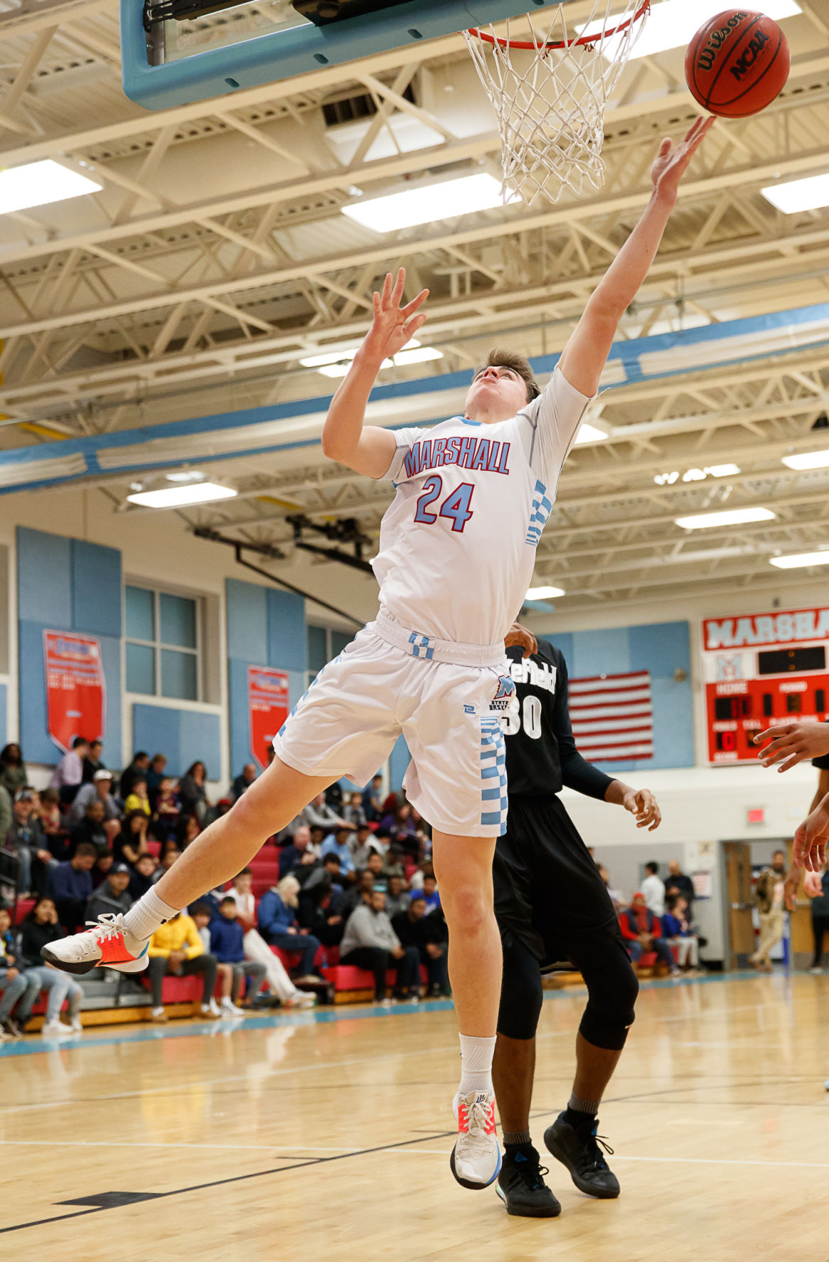 Marshall vs. Wakefield boys hoops 16
